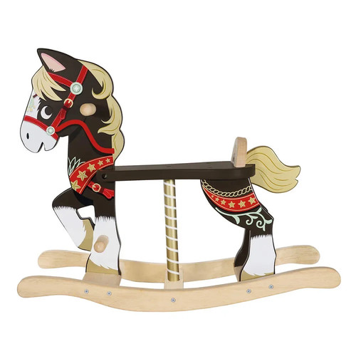 Cheval bascule carrousel - à, le