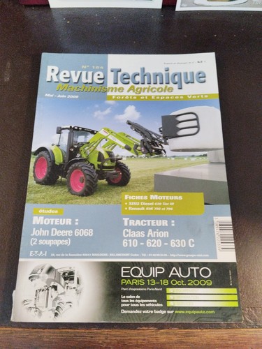 Revue technique machinisme - revue,
