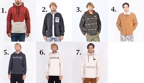 Selection hurley anoraks - selection,