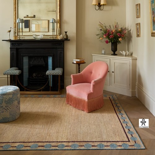 Tapis tissé main 100 - tissé, %