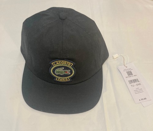 Nwt lacoste paris black - lacoste,