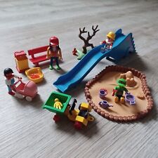 PLAYMOBIL Vintage 1995 - Enfants Maman Toboggan - 3822 à compléter 