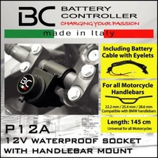 710-P12A BC Battery Controller Prise Allume-Cigare Moto 12V À Propriété Étanche