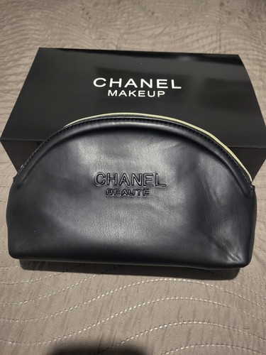 Trousse chanel noire - trousse,