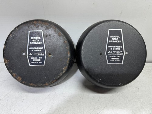 Pair altec 420a speaker - pair, of