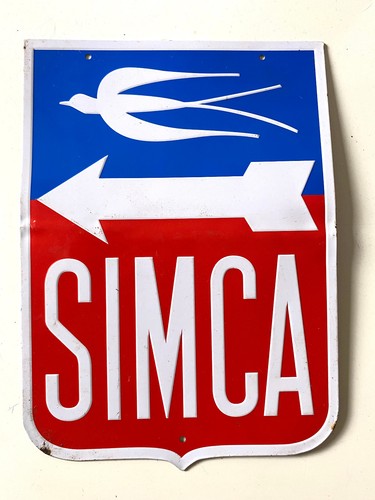 Ancienne plaque publicitaire - ancienne,