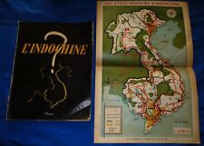 L'INDOCHINE revue Climats spécial 1949 nombreuse pub Photo, Air France Viet Minh