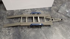 OTTOMOBILE 1/18 : Remorque porte autos grise et bleue- Etat neuf