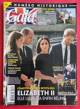 Magazine GALA N°1527 Historique du 15  Septembre 2022 ELISABETH II Enfin réunis
