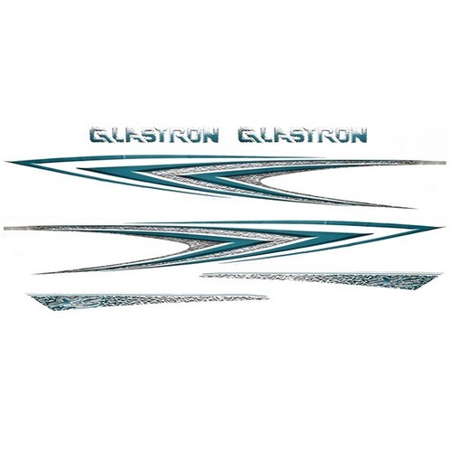 Glastron boat graphic decals - boat,