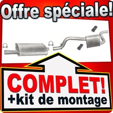 Ligne pot d'échappement pour