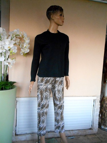 Pantalon imprime animal taille - animal,