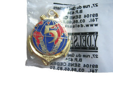 INSIGNE DES TROUPES DE MARINE 5° RIAOM DJIBOUTI (SOUS EMBALLAGE D'ORIGINE) Y.D