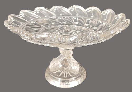 Compotier verre moulé - en,