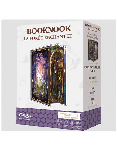 Maquette booknook forêt - maquette,