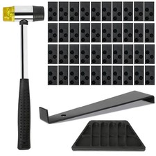 43 Pièces Parquet Stratifié Kit, Kit Pose Parquet Stratifié avec 40pcs Sol Es...