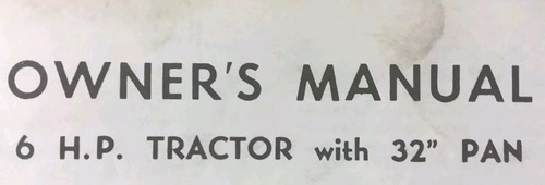Moto mower dura corp 1966 - moto-mower, dura-corp