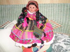 poupée COROLLE / REFABERT N° / princesse maya / env.52 cms