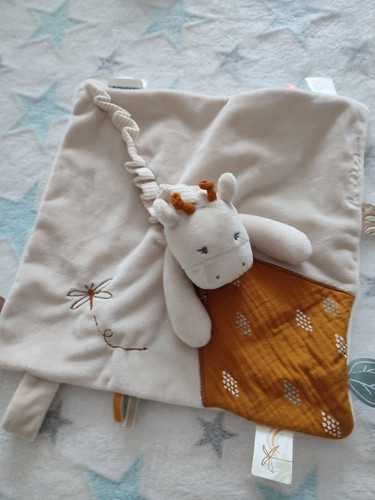 Doudou plat mouchoir - doudou, tiga