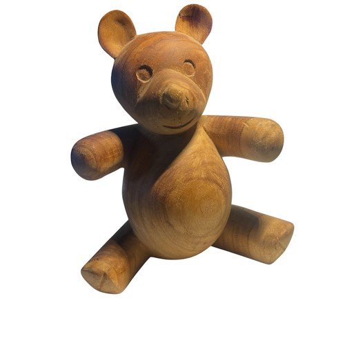 Ours bois sculpté main - ours,