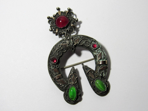 Xix fibule broche ethnique - fibule,