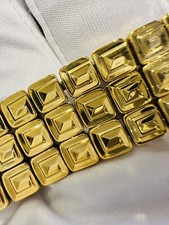 Bracelet Femme CHIMENTO En Or Jaune Et Blanc 18 KT 750 Double Face