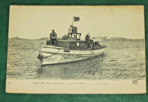 Cpa dinard vedette - vedette, marie