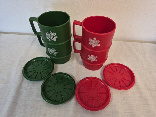 Tupperware vintage coffee mugs - tupperware,