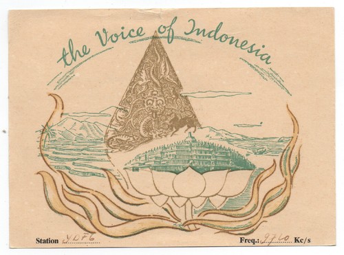 1953 short wave - short, card