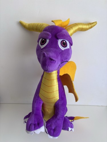Peluche spyro dragon violet - peluche,