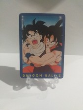 Carte Dragon Ball Z, Panini, française, série 1. N°03: Son Goku & Gohan, BE / LP