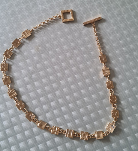 Collier vintage signé - collier,