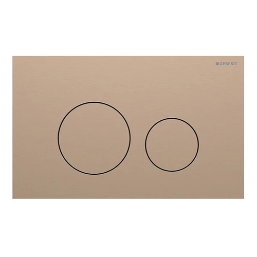 Plaque geberit sigma40 - plaque, acier
