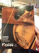 Arman et la musique œuvres d'art violon 1960 2000 espace Mac Arthur kohn 2016 