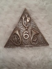 6° Demi Brigade de Chasseurs Alpins, triangle plein. Chasseurs Alpins BCA