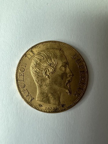 Pièce francs napoléon - francs, or