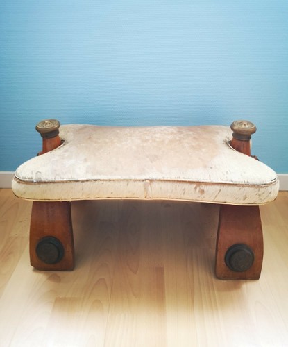 Vintage selle chameau - vintage, peau