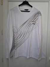 T-shirt taille 3XL blanc à motif