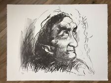 LITHOGRAPHIE ORIGINALE Signée * STAMBOULIAN * 1992 - Portrait * ANTONIN ARTAUD *