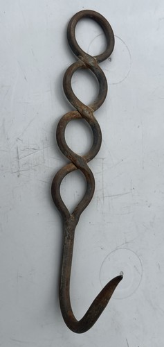 Ancien crochet boucher - de,