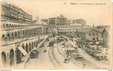 Algérie - Alger - Les rampes du Boulevard - Animée - Correspondance - CPA - Voir