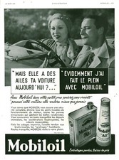 Publicité ancienne huile pour