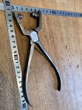 OLD TOOL  OUTIL ANCIEN / PINCE A ŒILLET DE BOURRELIER cordonnier (n° 233 )