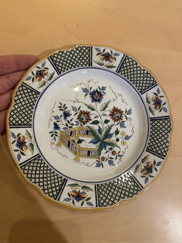 Ancienne assiette faïence - ancienne,