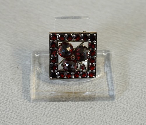 Broche grenat exclusive tombak - grenat,
