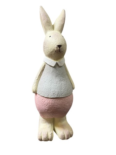 Statue figurine lapin plâtre - statue,