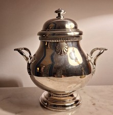 Sucrier ancien en métal