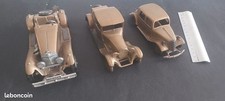 Lot de 3 voitures 1/43e de