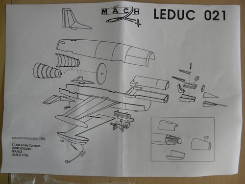 Maquette avion mach2 ref - maquette,