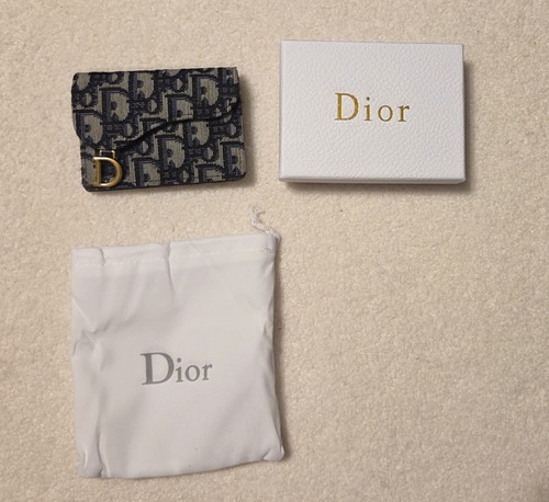 Dior oblique card wallet - card,